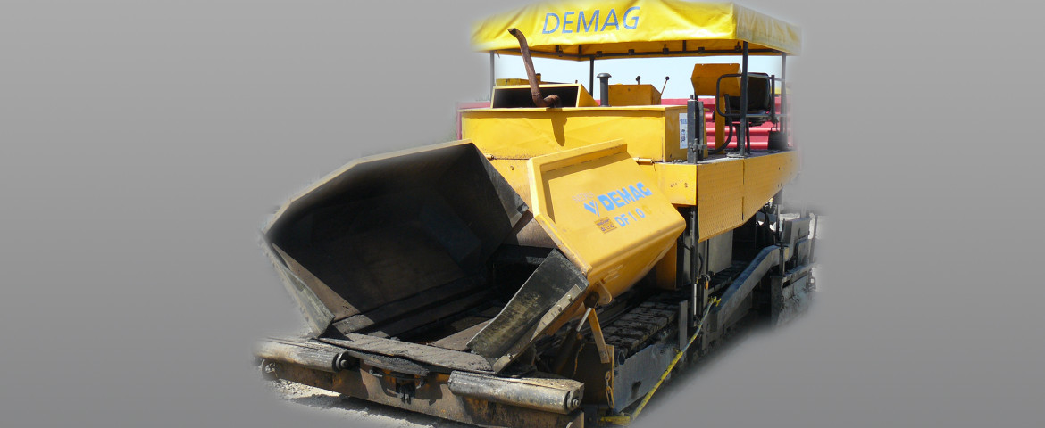 DEMAG DF 110 C finišer