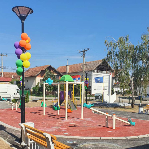 Izgradnja igrališta u Subotici, opština Svilajnac